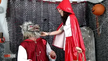 Anal Little Red Riding Hood : Oh what big dick you have!
