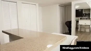 Thick Thighs Nina Kayy Fucked By Latino With Spying Sara Jay