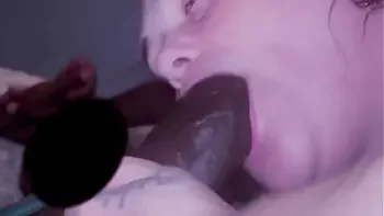 Lost in his gumjob thoughts and dreams