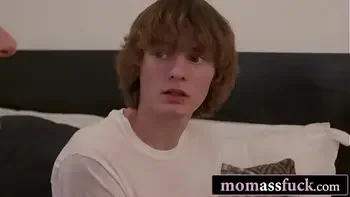 Wild Redhead MILF Decides To Teach Her Young Stepson Anal