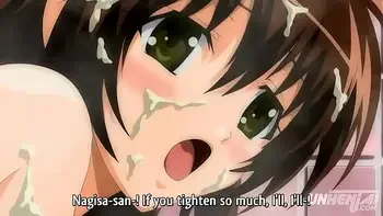 Hentai - Hot Shower with my Step Sister but our Family Catch Us [Subtitled]