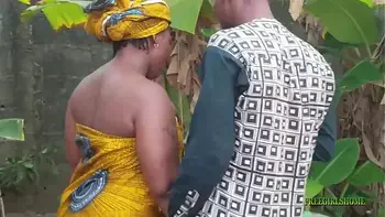 She got fucked on her way back from farm