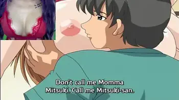 La Madrastra y la hijastra tienen unas tetas enormes y un afortunado joven se las come - Hentai Bakunyuu Oyako Ep. 1