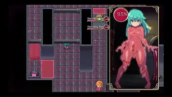 Mage Kanades Futanari Dungeon Quest [ Hentai Game PornPlay ] Ep.3 latex slime suit is pumping her tiny futa cock