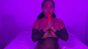 My stepmom is a webcam model. English captions