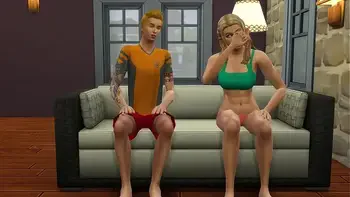 step Son Fucks Hot Mom After Doing Sports And A Shower