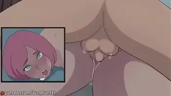 Boruto e Sakura se divertindo enquanto Sasuke está fora.