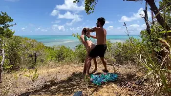 Sexo ANAL ao ar livre em praia Nordestina