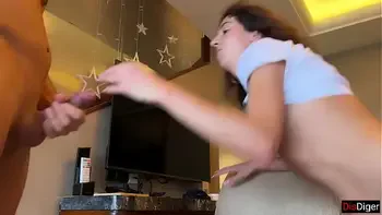 Public pickup - Took a girl from her cuckold husband from the beach to hotel room and fucked her