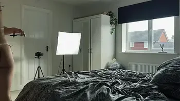 Bikini stepdaughter with perfect ass jerks him off onto her big tits