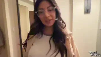 MASSIVE FACIAL FROM a STRANGER - Fucking my Ski Instructor Vlog