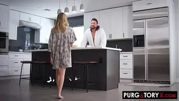 PURGATORYX Coco Lovelock sucks her stepdads dick