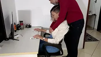 Meeting the boss on the first day of work.