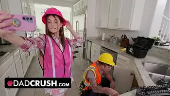 Bent Over StepDaddy's Lap