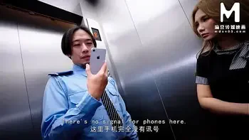 ModelMedia Asia - Department store salesgirl and security guard having anal sex live