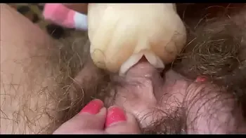 big clit orgasm closeup