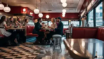 Mature Waitress takes some thick BBC for a raise.