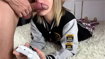 My Step Sister Took My Xbox So I Fuck Her Instead Of Video Games