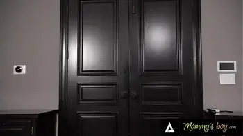 MOMMY'S BOY - Big Titty MILFs REVERSE GANGBANG Lucky Teen, Make Him Cum On Their Dirty Panties