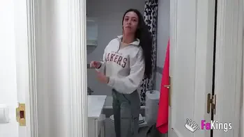 Petite woman squeezes a 10-inch cock. Hit it hard. Sofia Sweet Secrett, what a nymphomaniac! - FAKings