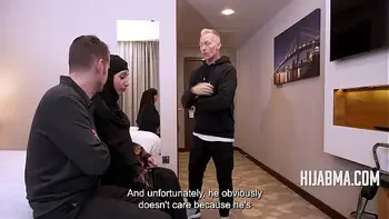 DEBT Collectors Fuck Muslim Wife To Recover Loan - Aaliyah Yasin, Marcus London, Sam Bour