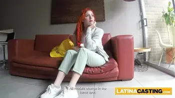 Big Tits Redhead Latina Gets Fucked Hard By BWC Fake Agent