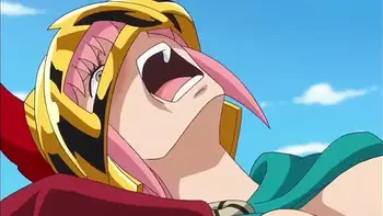 One piece but the women are naked