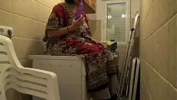 Horny Stepmom Tells Stepson To Lick Her Pussy In The Kitchen