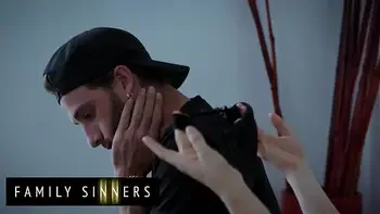 FAMILY SINNERS - Redhead MILF Seduces Her Husband's Nephew And Gets A Good Taste Of His Cock