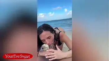 BBC Lifeguard Troy Francisco Caught Me Skinny Dipping & Punished Me - Eve Sweet