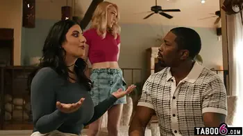 Busty bisexual Arab wife wants a divorce from her black husband