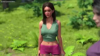 Summer Heat By Naughty Fox Games - Sneaky Quiet Sex With Huge Boobs Stepsis While Stepmom is in The Other Room