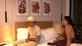 Stepson finds his stepmother's thongs and fantasizes about her big ass on top of him