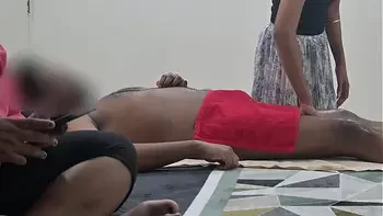 Happy ending threesome massage