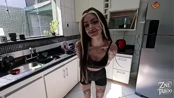 STEPSISTER HELPING IN THE POOL AND WANTING CUM IN HER PUSSY ft. Janys [FREE SCENE]