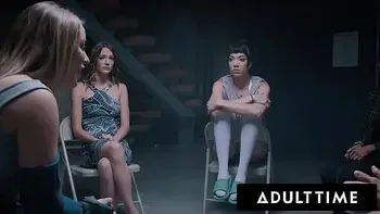 ADULT TIME - PAWG Sex Addict Anna Claire Clouds Taunts Cop During Interegation Into HARD ROUGH SEX!