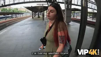 VIP4K. Romantic trip ended with a very hardcore cheating in the WC