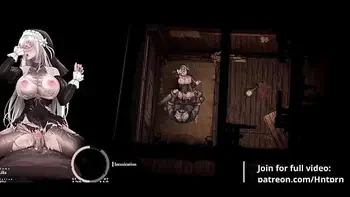 [Gallery] Nun having Sex with villagers cumming inside her Hentai Game