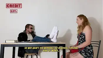 The wife came to ask for a loan deferment and was fucked