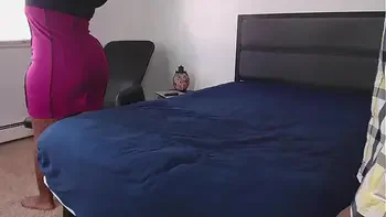 Slutty BBW Stepmom Needs Help With Zipper | Part 2