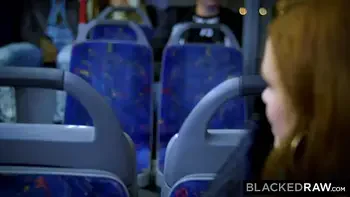 BLACKEDRAW Two Beauties Fuck Giant BBC On Bus!