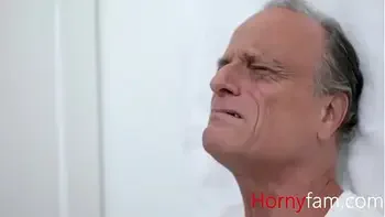 Stepmom locks up her useless husband, fucks stepson senseless