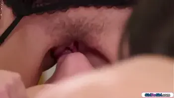 Busty boss test skills of two candidates