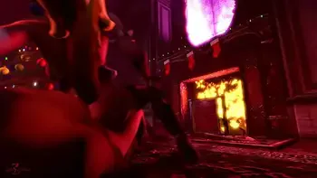 Bowsette and her New Year's gift