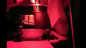 Hard sex in the toilet