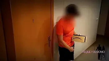 I FUCK THE AMAZON DEALER, I TELL HIM I NEED HIS COCK AND HE ACCEPTS. HE FUCKS MY PUSSY AND I OFFER HIM MY ASS. PART 1