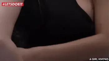 LETSDOEIT - Lesbian Couple Is So Horny That They Can't Even Make It To Bed (Lena Reif & Liya Silver)