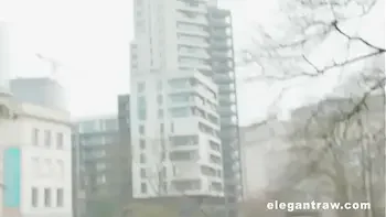 Street MILF anal squirting after gaping her mature asshole