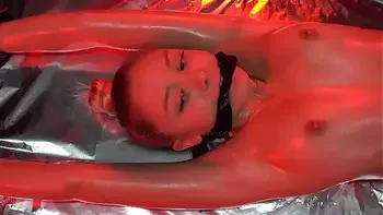 Cute Blonde Shackled Scared by Pendulum  Short version