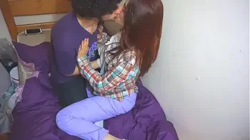 I fucked my college mate while studying